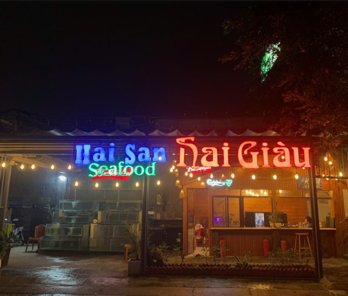 NHÀ HÀNG HẢI SẢN HAI GIÀU